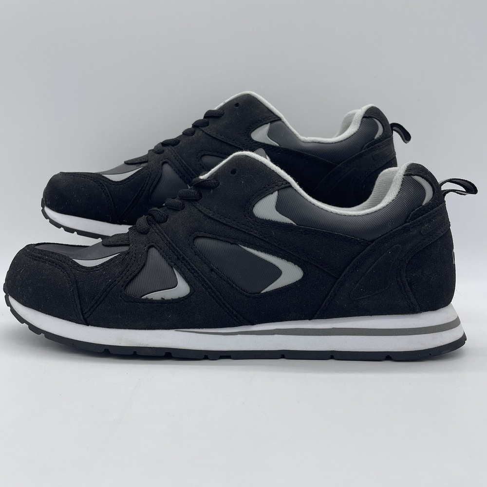 NEW Omega Mens 8.5 Shoes‎ 405 Sneaker Black #84890 Casual Shoes Trainers Lace-Up